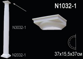 Капитель из полиуретана Perfect (N 1032-1)