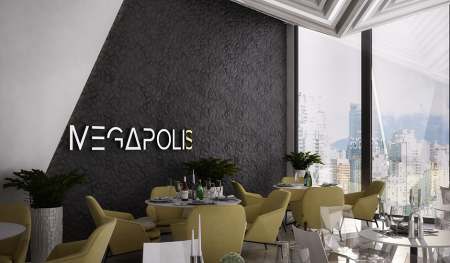 Гипсовая 3D панель ArtDeco Crystals