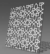 Резная 3D перегородка G5 Восточные вечера
